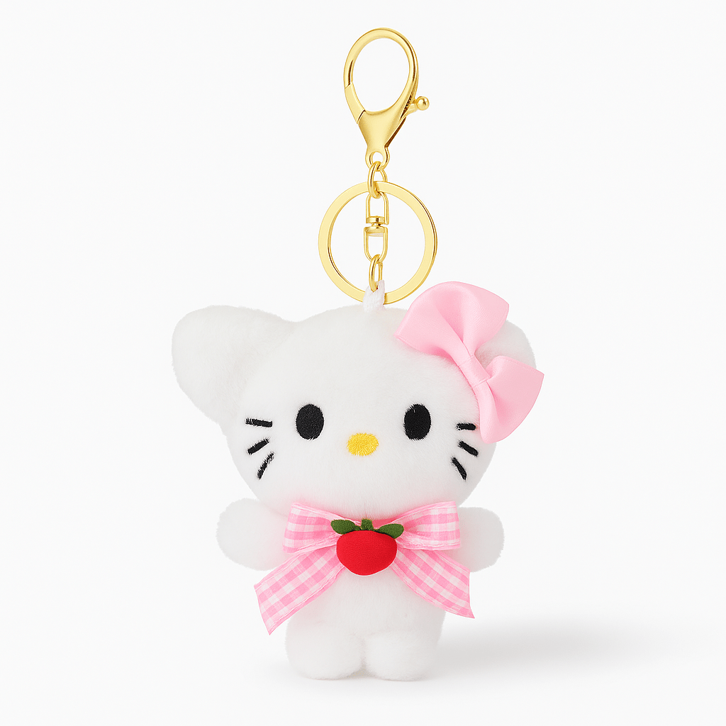 Hello Kitty Plush Bag Charm - Questsole