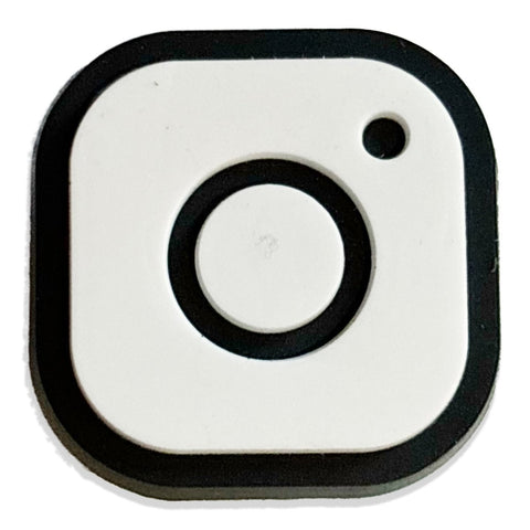 Instagram Logo Shoe Charm