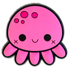 Kawaii Pink Jellyfish Shoe Charm - Questsole