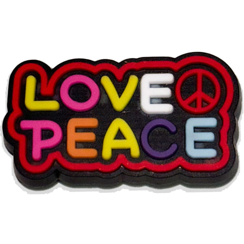 Love | Peace : Shoe Charm