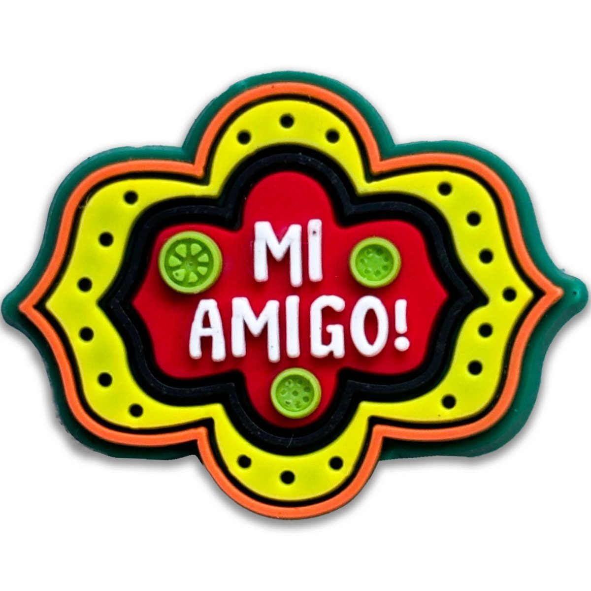 🎁 Mi Amigo! Shoe Charm – Vibrant Friendship Vibes (My Friend) (100% off) - Questsole