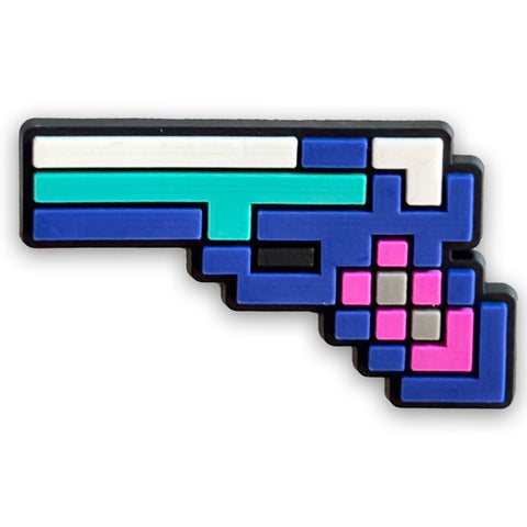 Mineecraft Gun Shoe Charm
