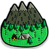 Mountain Camping Adventure Shoe Charm