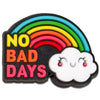 "No Bad Days" Rainbow : Shoe Charm