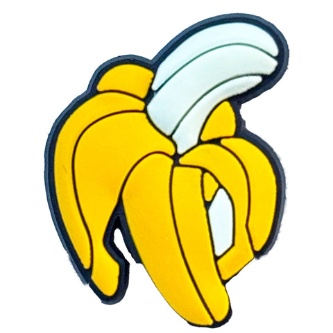 Peel Good Banana Shoe Charm