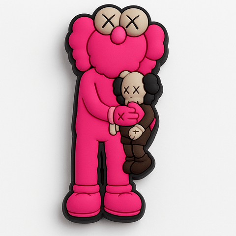 Pink Kawas with Doll Shoe Charm