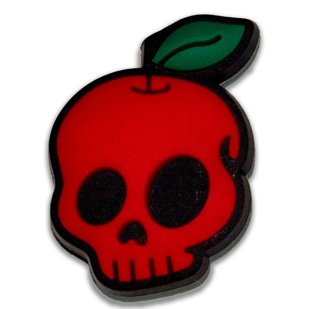 Poison Apple Skull Charm – Edgy Fairytale Vibes - Questsole