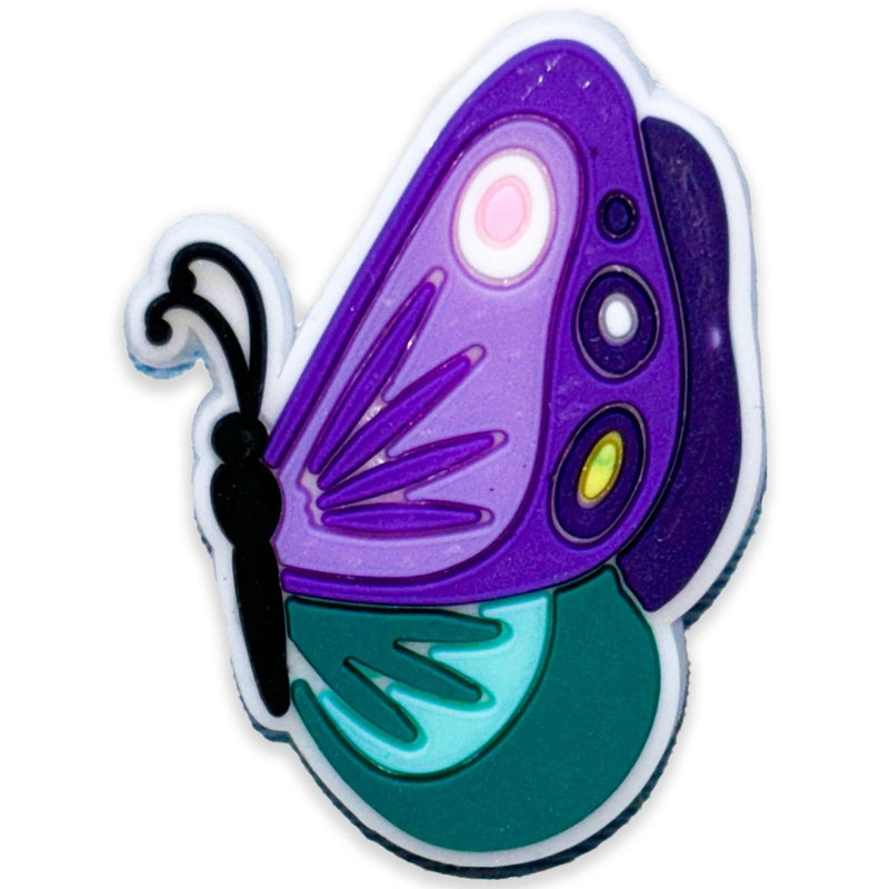 Purple Butterfly Charm - Questsole