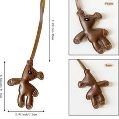 Questsole Bag Charm - MrBean Teddy Elegant Bag Charms for Bags/Handbags - Questsole