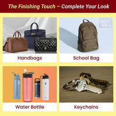 Questsole Cherry Bag Charms Purse: Key Chains Women Cute - Car keyrings leather handbags - Questsole