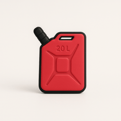 Red Fuel Can Shoe Charm – 20L Design - Questsole