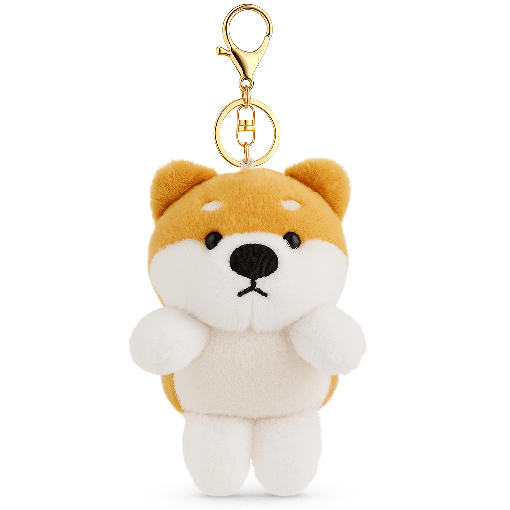 Shiba Inu Plush Bag Charm - Questsole