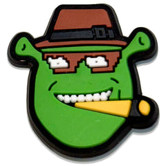 Shrek With Cigar : Shoe Charm - Questsole
