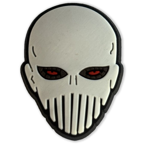 Skull Mask Shoe Charm