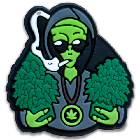 Smoking Alien : Shoe Charm