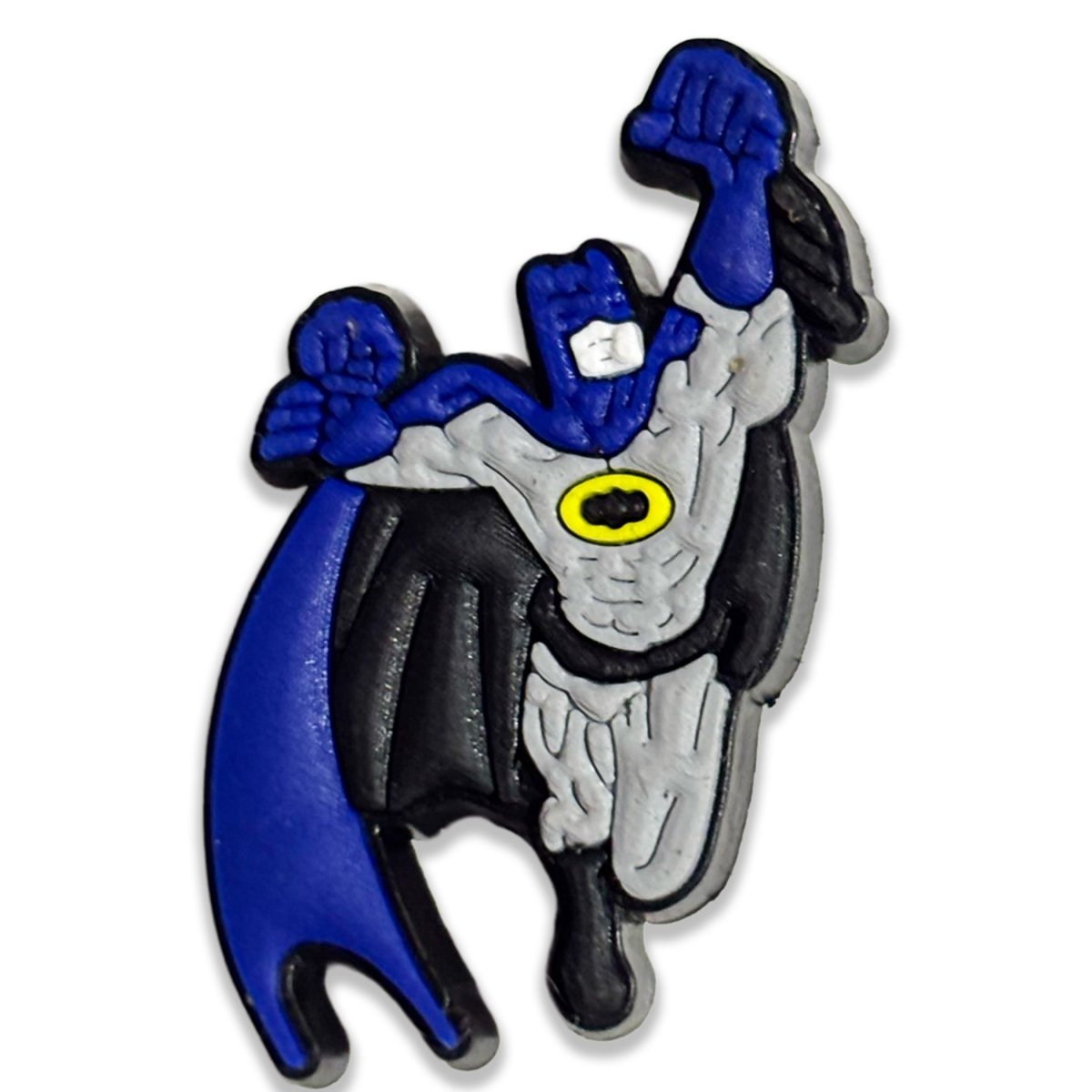 Super Bat Hero Shoe Charm – Fun & Bold Design - Questsole