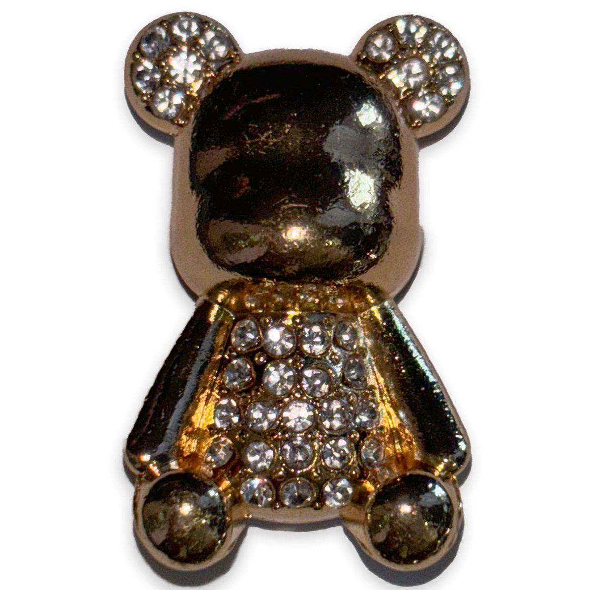 Teddy bear Metal Shoe Charm - Questsole