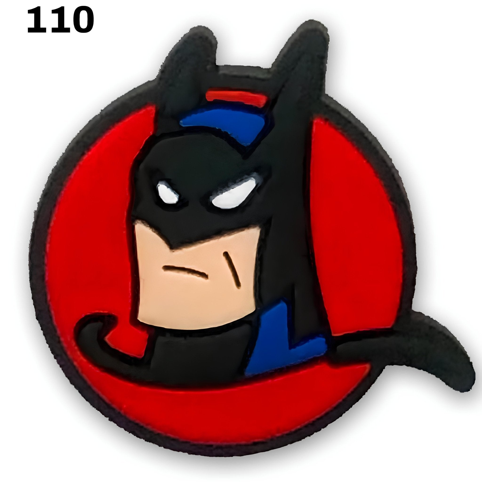 "Batman Face Charm 🦇😄: Heroic Expression!" - Questsole