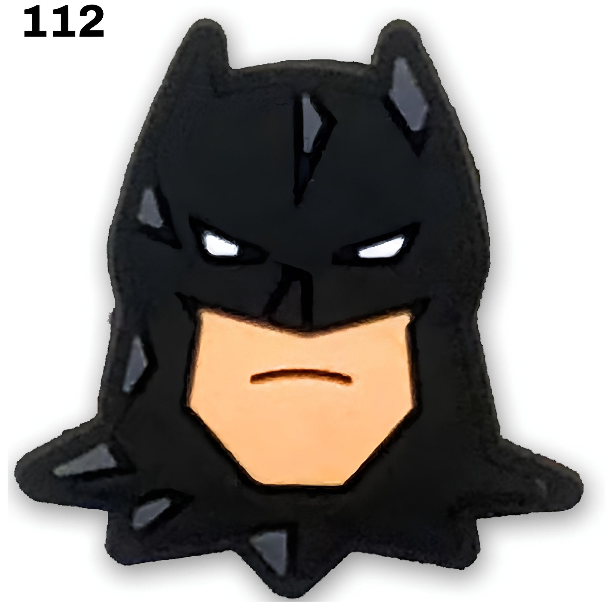 "Batman Themed Logo Charm 🦇🔳😄: Black Style!" - Questsole