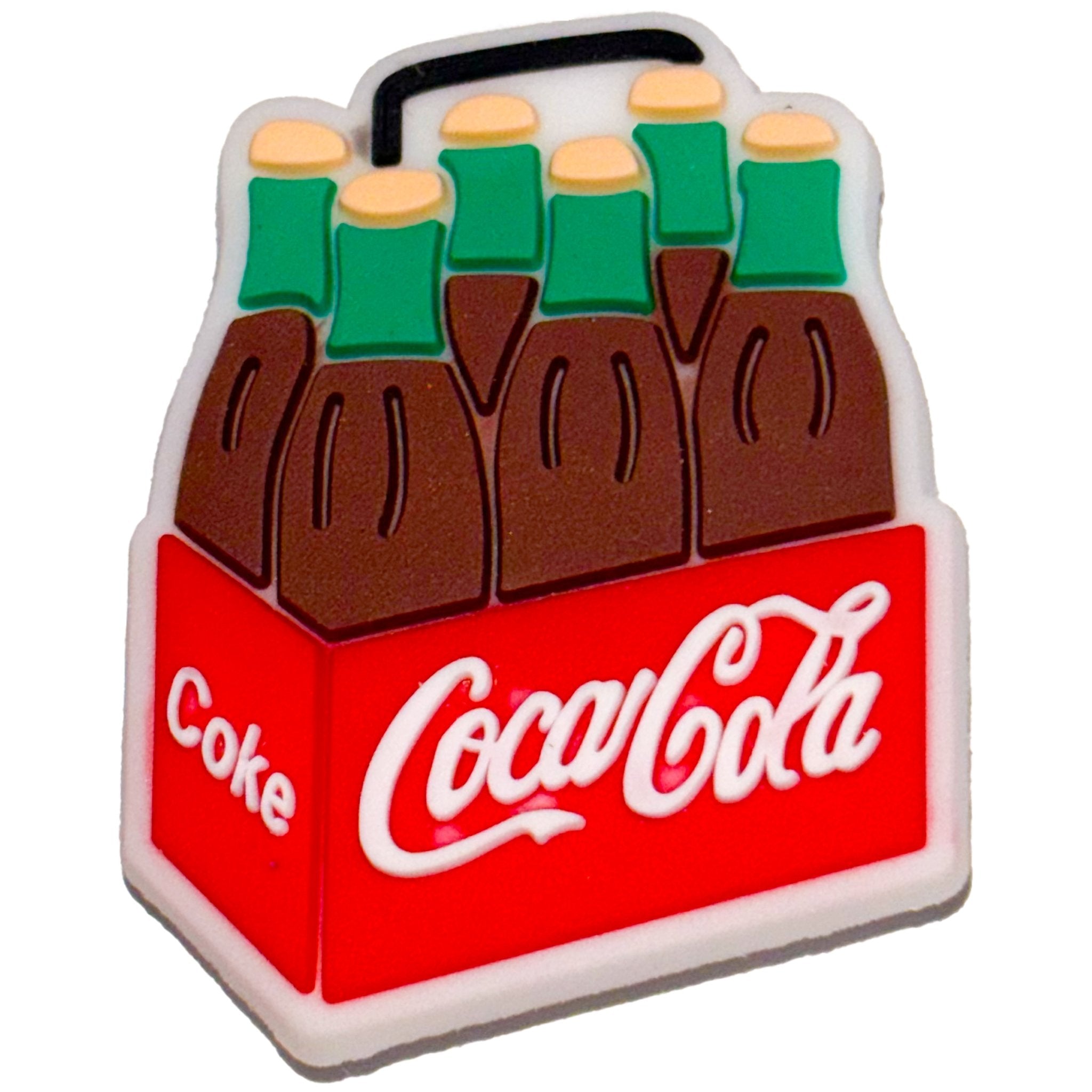 Coca-Cola Bottles Stack Shoe Charm - Questsole