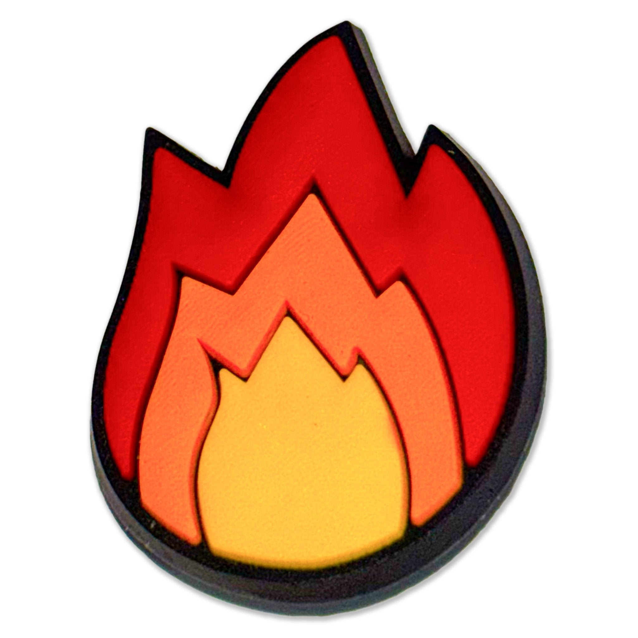 Inferno Spark: Fire Lit Shoe Charm - Questsole