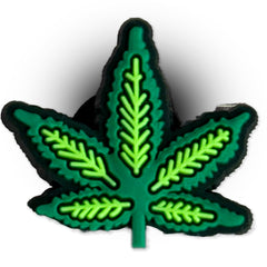 Leafy Kick: Wed Leaf Shoe Charm - Questsole