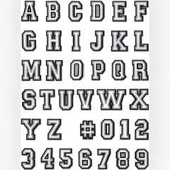 Questsole Shoe (36 Alphabets & Numbers For Select Your Own Design) Collection Charms (Select Your Charms Design) - Questsole