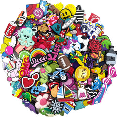 Questsole® Shoe Charms (SPECIAL DESIGN FOR GIRLS) Clogs Pack Of 6, 12, 24, 40, 60, 80, 100 Pc (No Duplicates New Designs) - Questsole