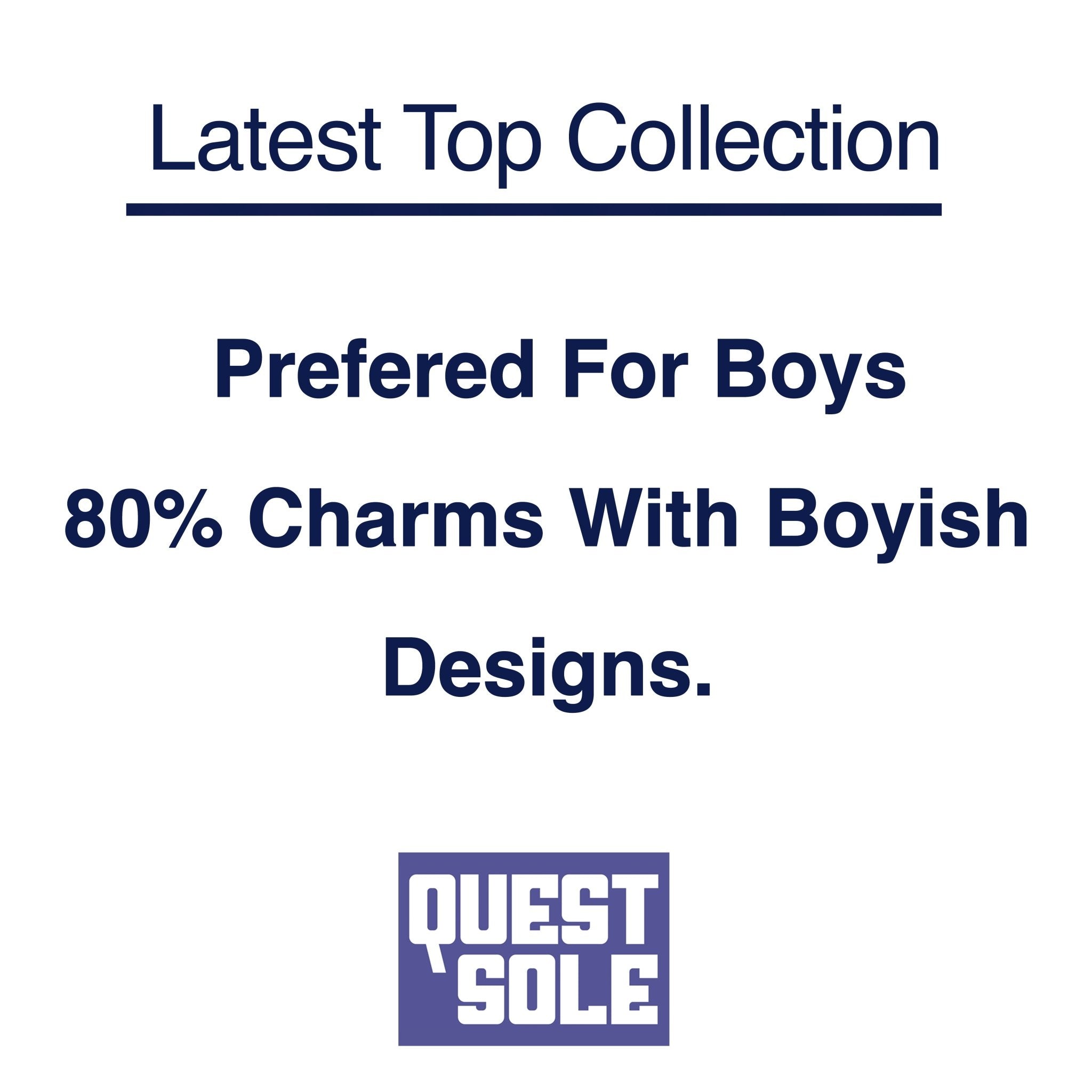 Questsole Shoe (SPECIALLY DESIGNED FOR BOYS) - Pack Of 6, 12, 24, 40, 80, 100 Pc (Random No Dublicates) - Questsole