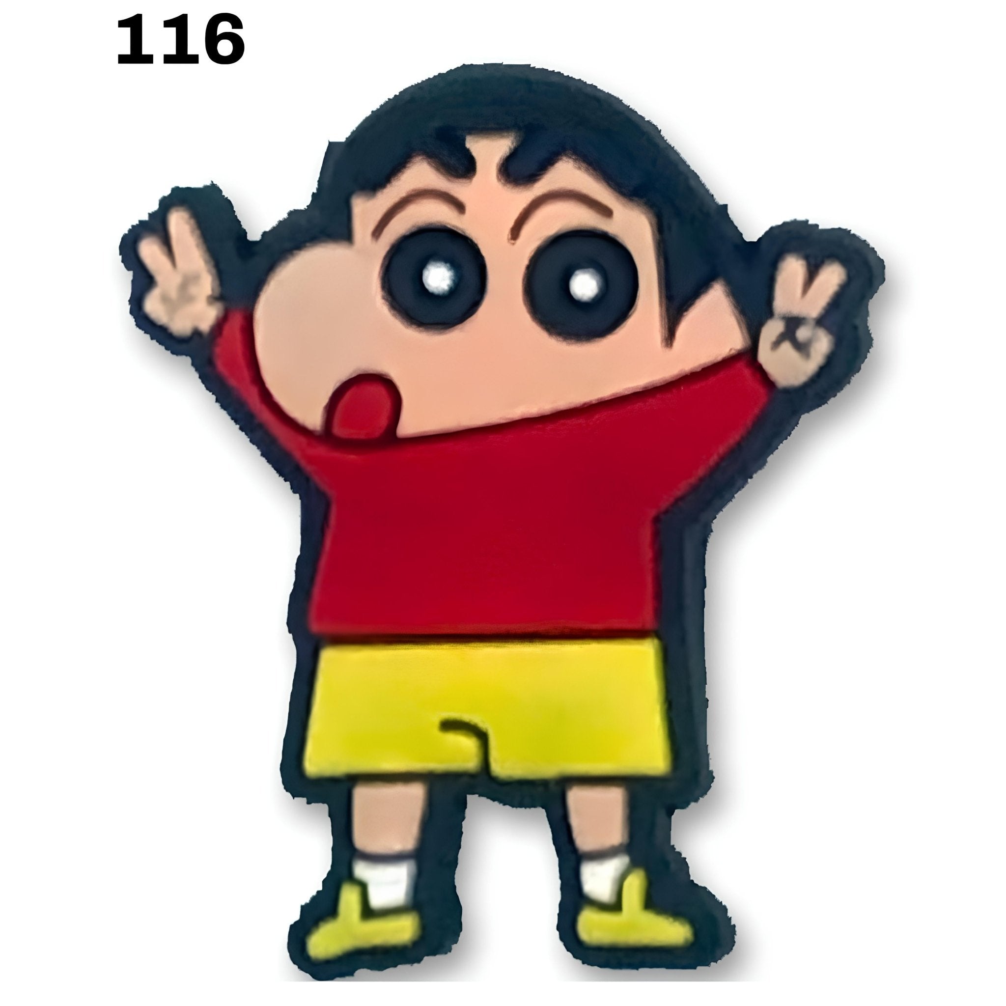 "Shinchan Peace Out Charm ✌️😄: Playful Vibes!" - Questsole